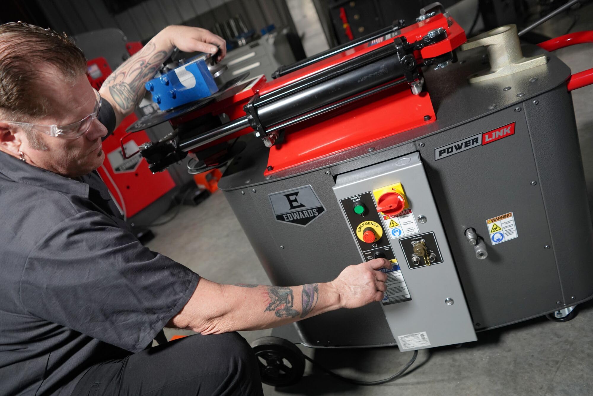 Edwards Rotary Draw Bender, PowerLink, 115V 1Ph (HPST2375) - Image 8